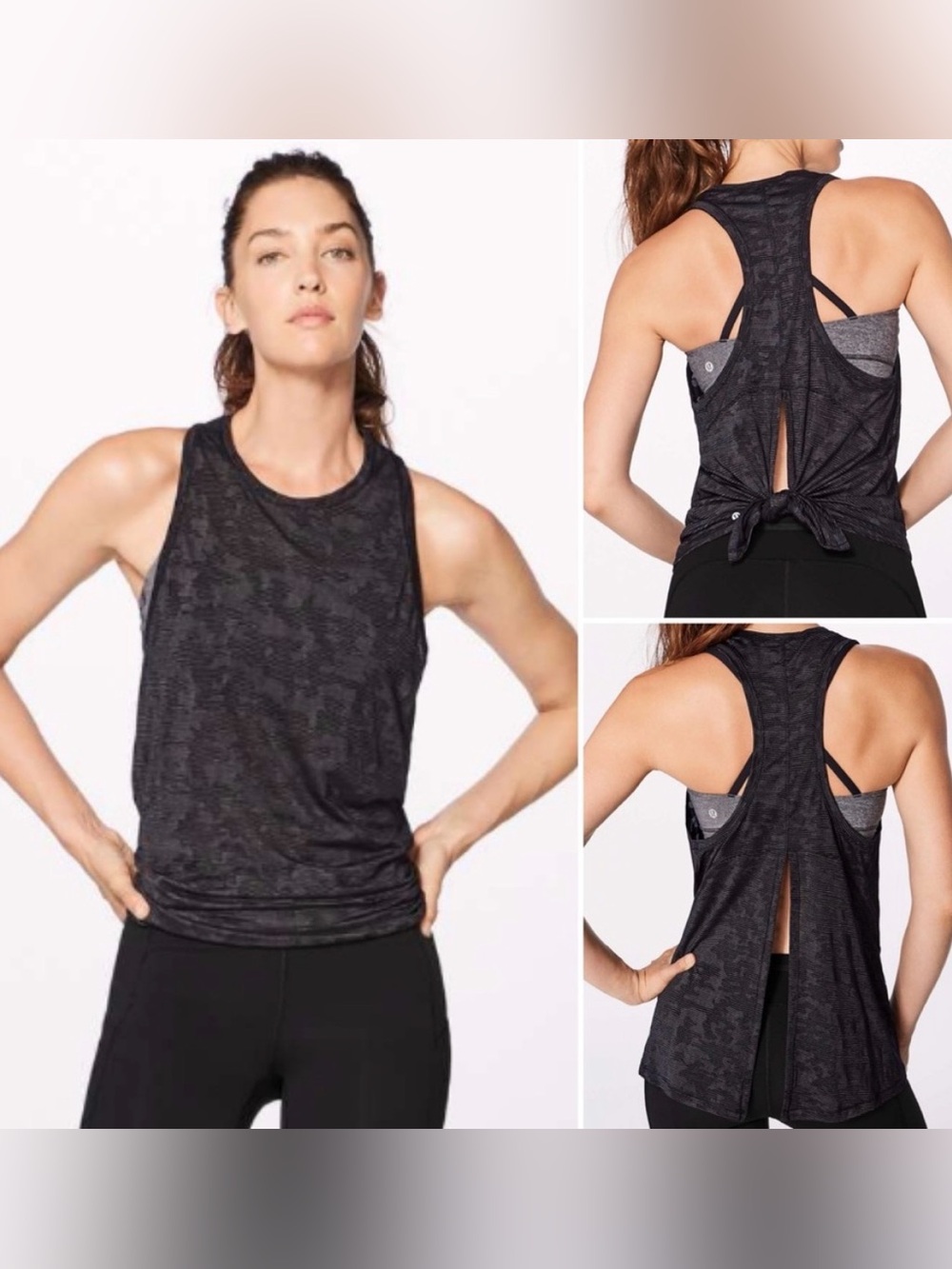 Lululemon Miles Ahead Tank *Camo